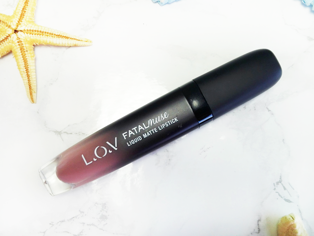 L.O.V Cosmetics Fatalmuse Liquid Matte Lipstick 710 Secret Obsession - Lana Talks
