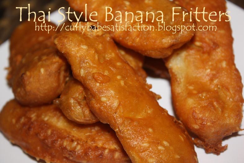 Thai Style Banana Fritters