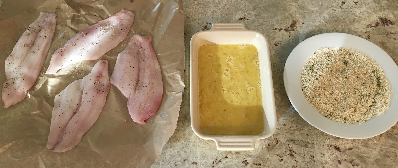 Petrale Sole Dore with Lemon Caper Sauce