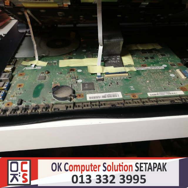 [SOLVED] LAPTOP ASUS A55V OVERHEATING | REPAIR LAPTOP GOMBAK