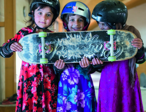Been There Done That Radio s Stan Major Skater Girls Of Kabul that s Right KABUL 