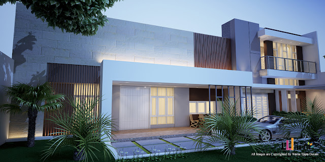 Desain Rumah Tinggal Tanjung Karang