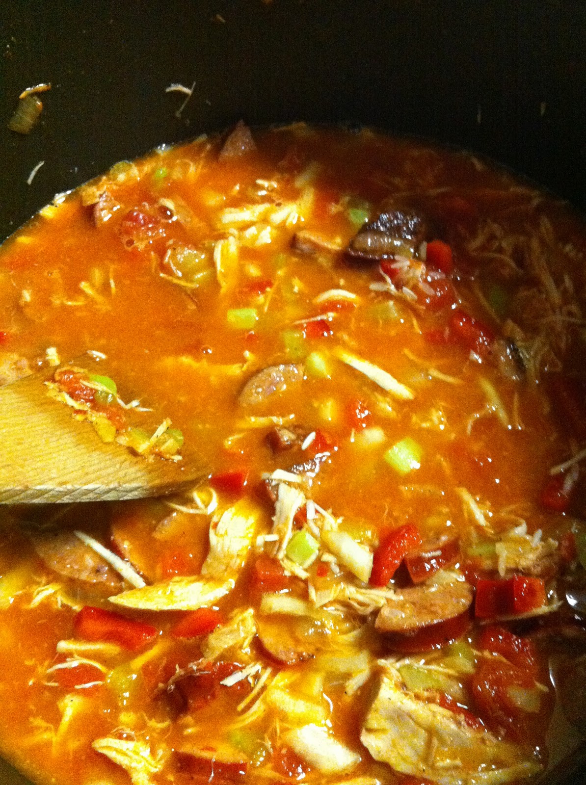 not everything i make is pretty.is a Chicken and Andouille Sausage