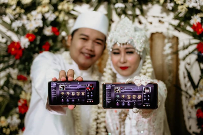 Pasangan ini awalnya bertemu di game Mobile Legends