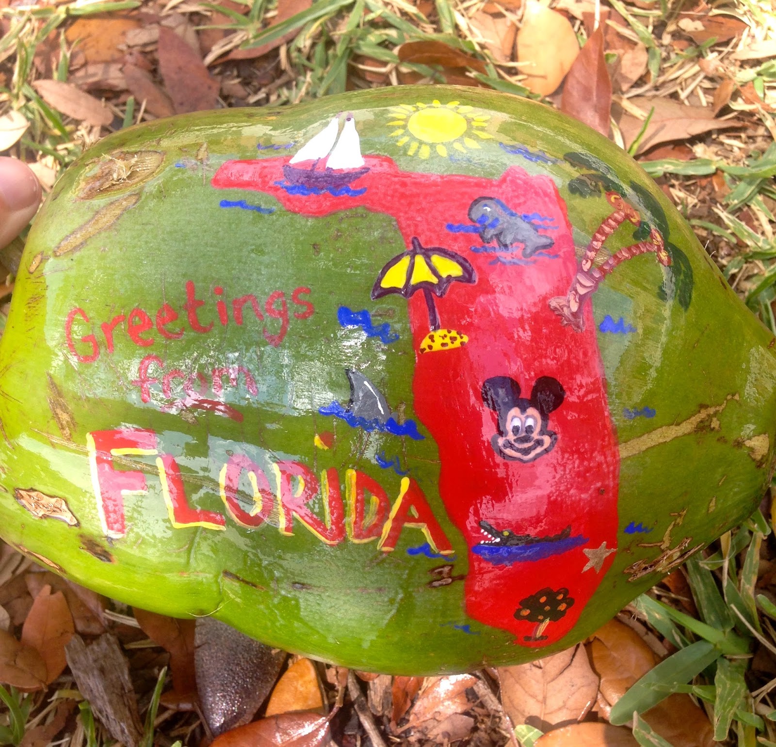 How To Mail A Coconut The Lavender Apple