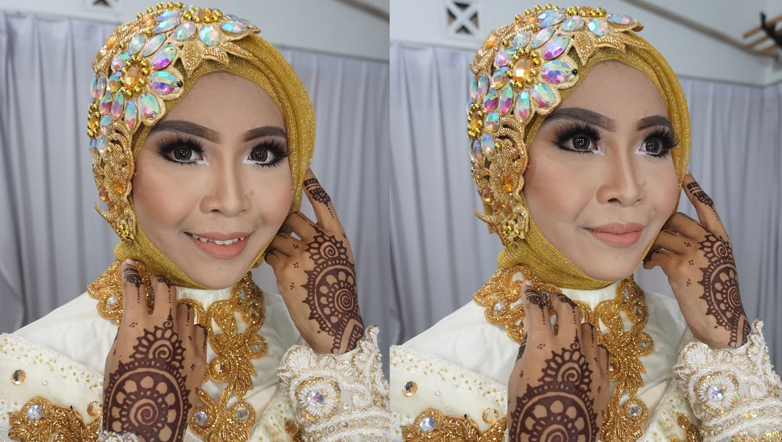 Ini Vindy Yang Ajaib Wedding Muslim Makeup Tutorial 2016 By Inivindy