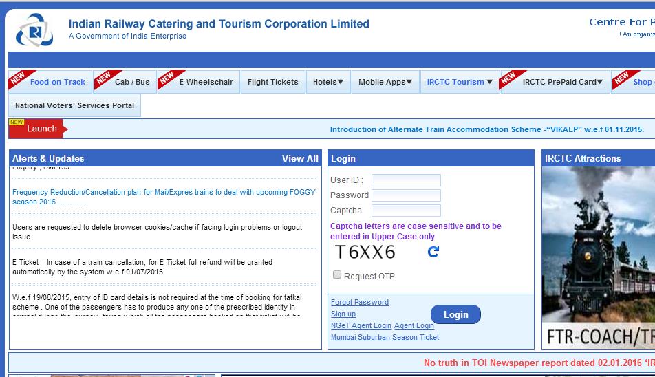 ShafTech Tatkal Ticket Booking IRCTC Reservation, Rules