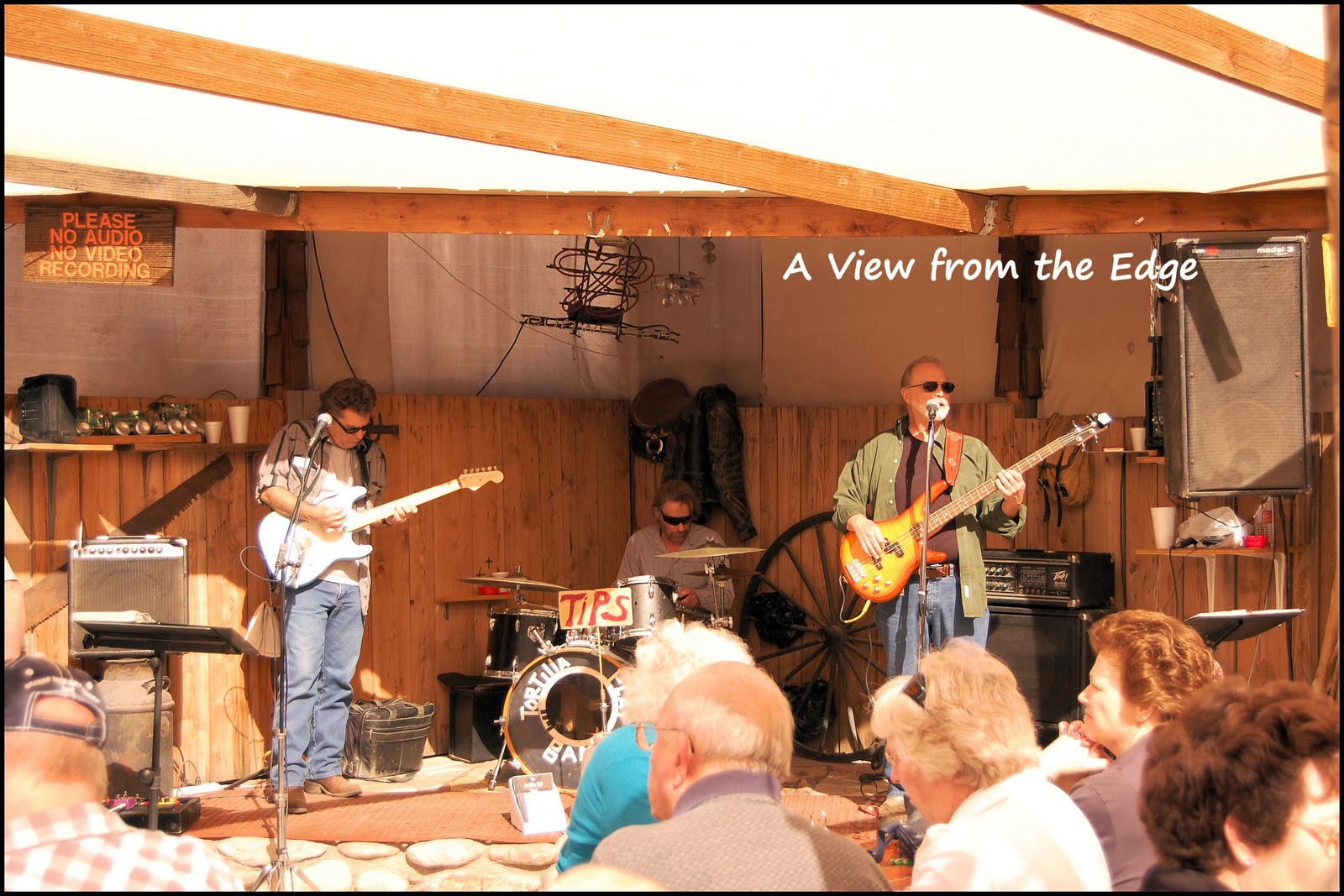 A View from the Edge A Day at the Flat Tortilla Flat, that is