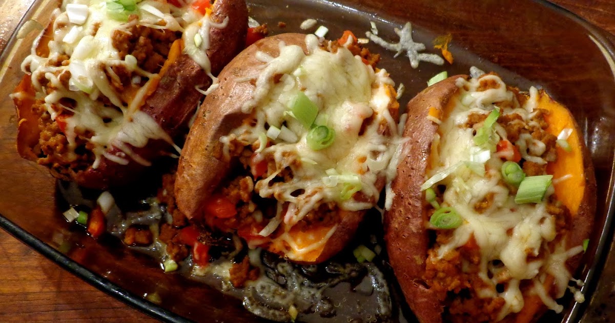 Wat ik gegeten heb Sloppy Joe van Zoete aardappel met Koolsalade