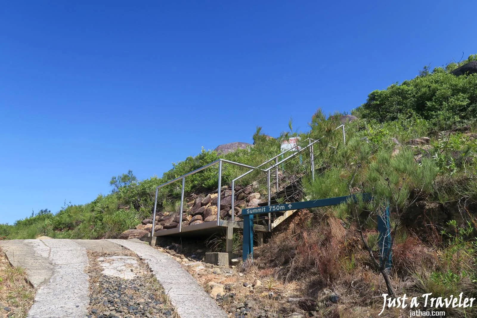 凱恩斯-大堡礁-翡翠島-登山-內堡礁-景點-推薦-旅遊-自由行-澳洲-Carins-Great-Barrier-Reef-Fitzroy-Island-hiking-mountain-Travel-Australia