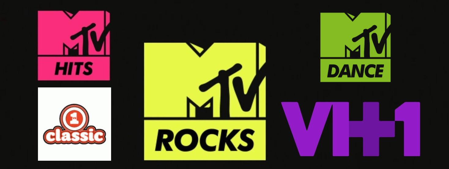 «MTV Dance, MTV Hits, MTV Rocks, VH1 και VH1 Classic» κινητικότητα σε