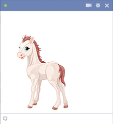 Cute horsey for Facebook
