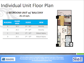 Shell Residences: Unit Layout