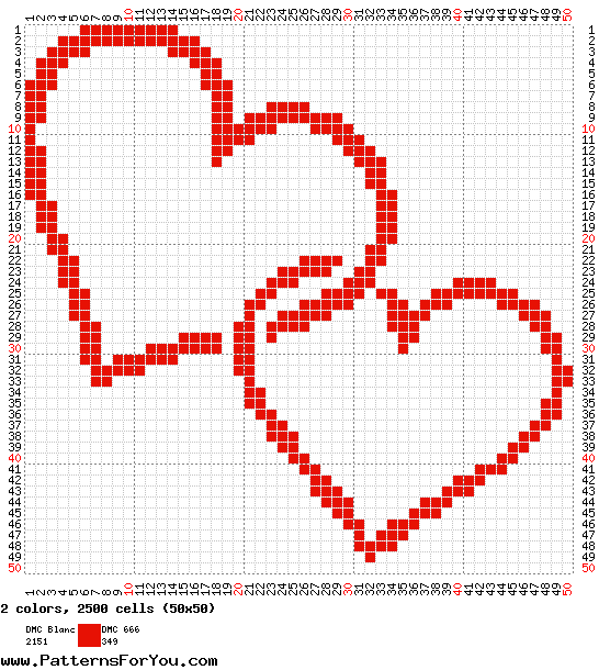 Printable Heart Cross Stitch Patterns Free Printable Heart Cross Stitch Patterns Free