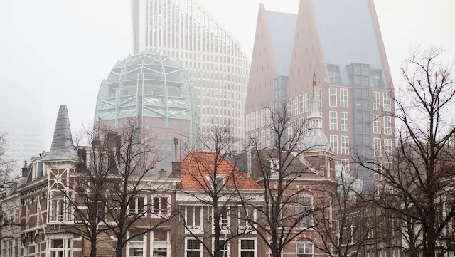 Top places to visit in the Netherlands: The Hague on a foggy day