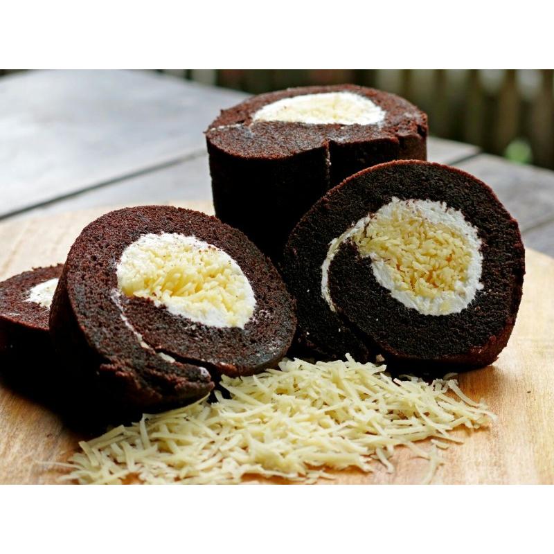 Cara Membuat Brownies Kukus Gulung Pisang Simpan resep