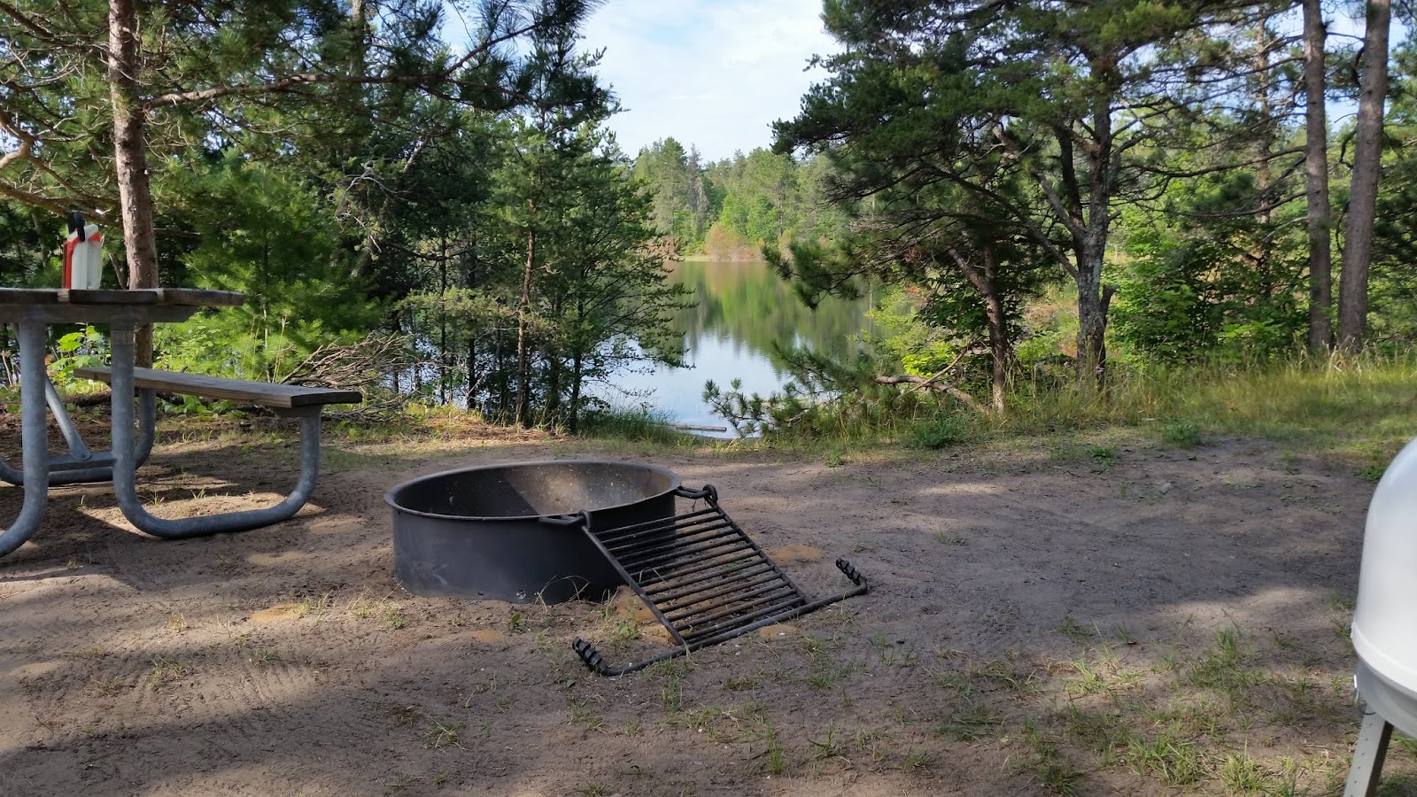 Technically Homeless Campground Review Soldier Lake Campground Raco, MI