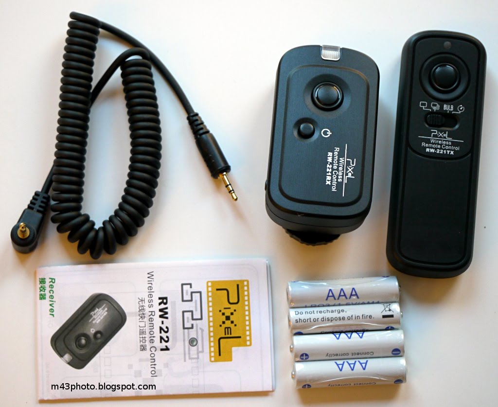 Pixel Oppilas(RW-221)/S2 Wireless Shutter Remote Control For Sony