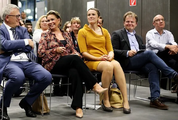Grand Duchess Maria Teresa attended the first edition of Lux4Good software contest held at Technoport, Esch-sur-Alzette