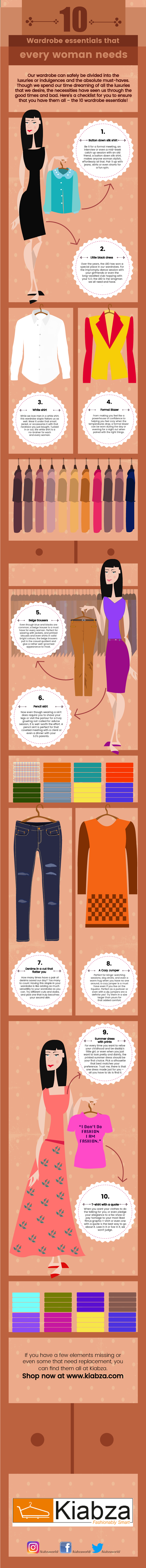 10 Wardrobe Essentials That Every Woman Needs