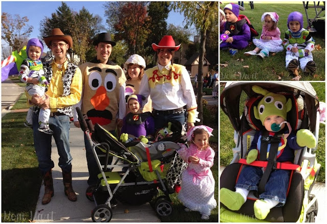 Family Toy Story Halloween Costume Theme