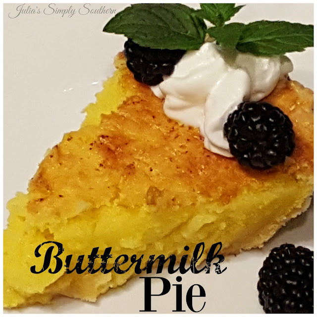 Julia's Simply Southern Buttermilk Pie