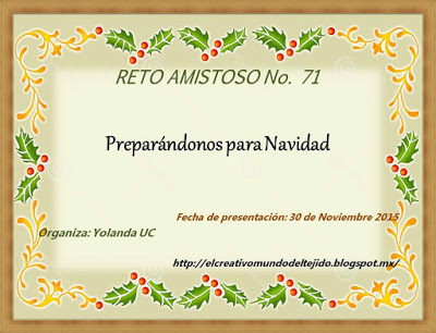 Reto nº 71! Participem.