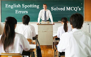 File: Solved English Grammar MCQs On Spotting Errorrs.svg