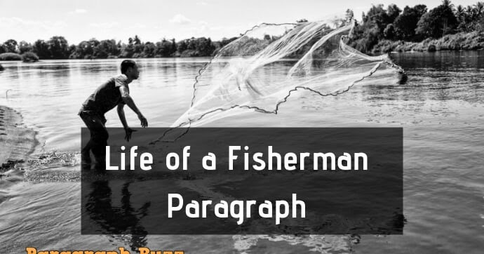 Describe a day in the life of a fisherman image