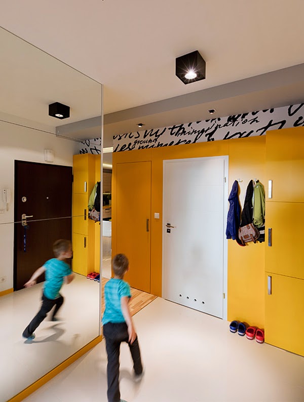Decorate Your Apartment with Yellow and Black
