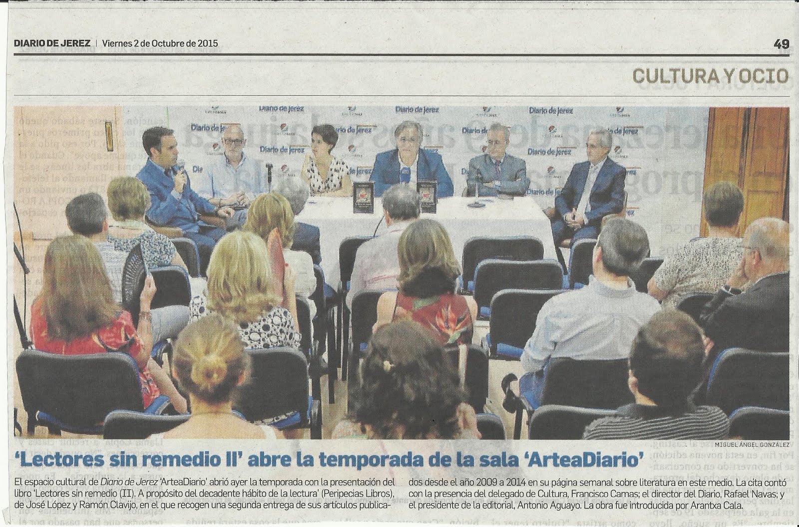 Presentación de "Lectores sin remedio" vol. 2