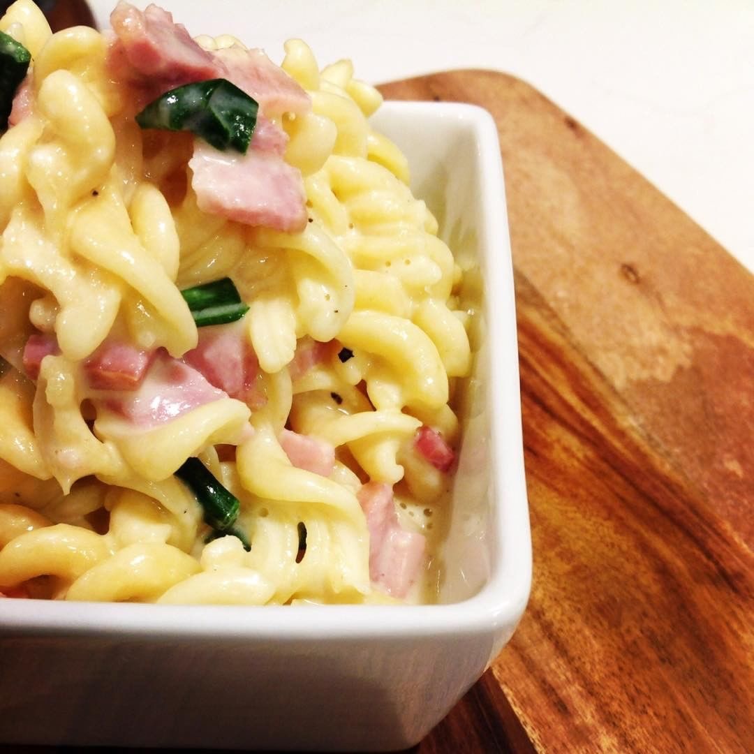 Cheese and Bacon Pasta Recipe Made for Madison