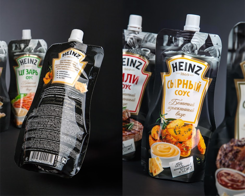 Heinz The Chef Of Sauces on Packaging of the World Creative Package