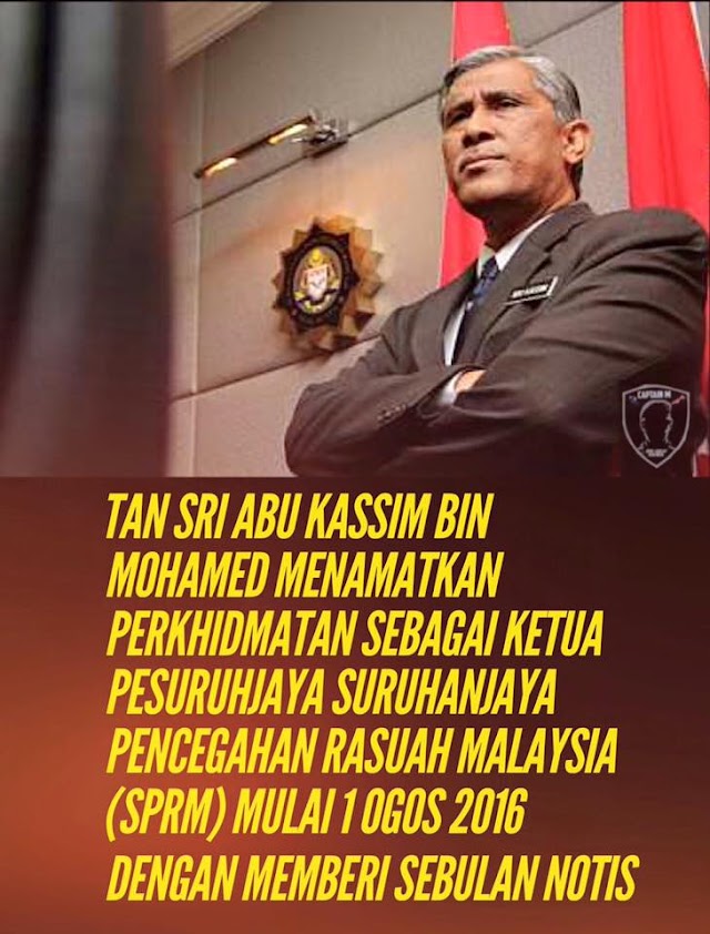 Ketua #SPRM TS Abu Kassim Tamat Jawatan 