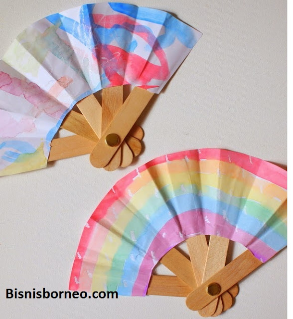 Cara Membuat Kipas Dari Stik Es Krim Bisnis Borneo