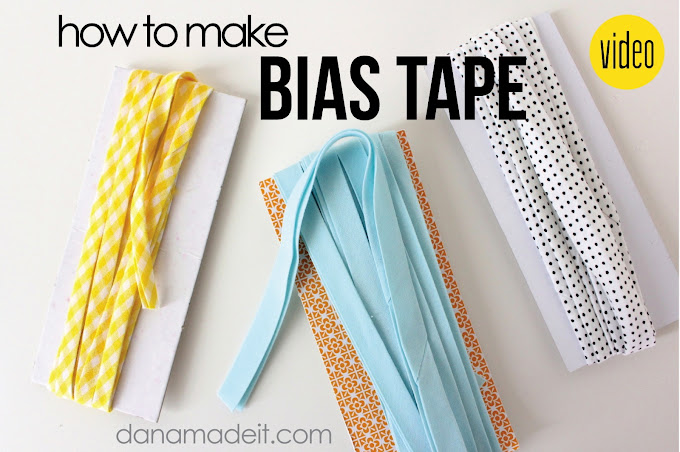 The Best Way to Sew Bias Tape - Positively Splendid {Crafts