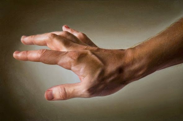 Javier Arizabalo pinturas hiper realistas retratos pessoas mãos