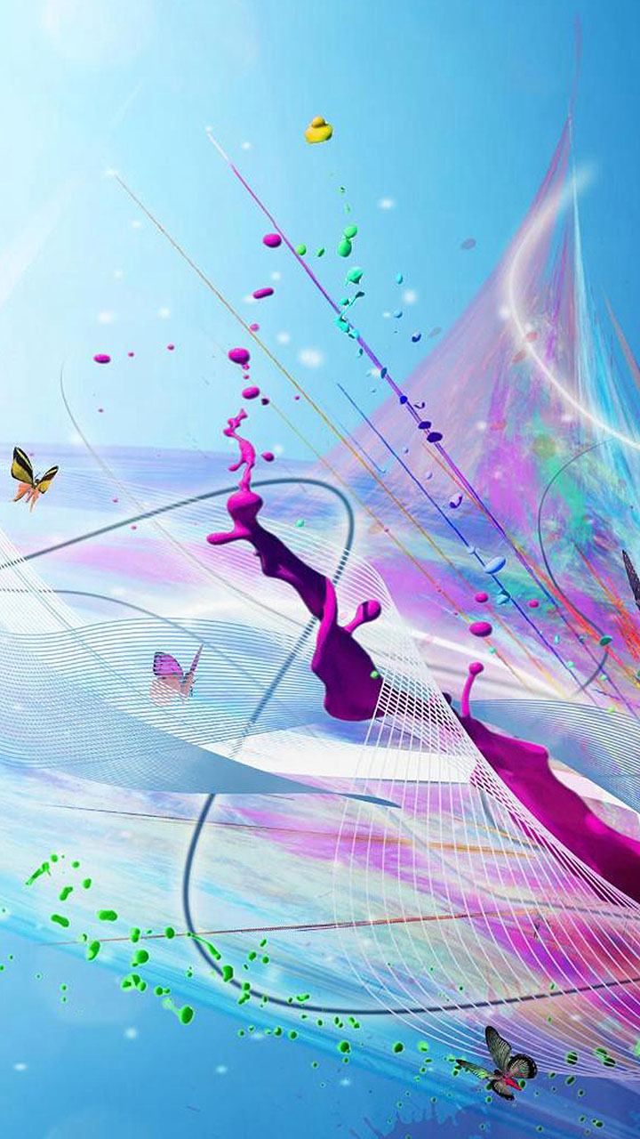 Happy APPS Abstract Live Wallpaper LWP