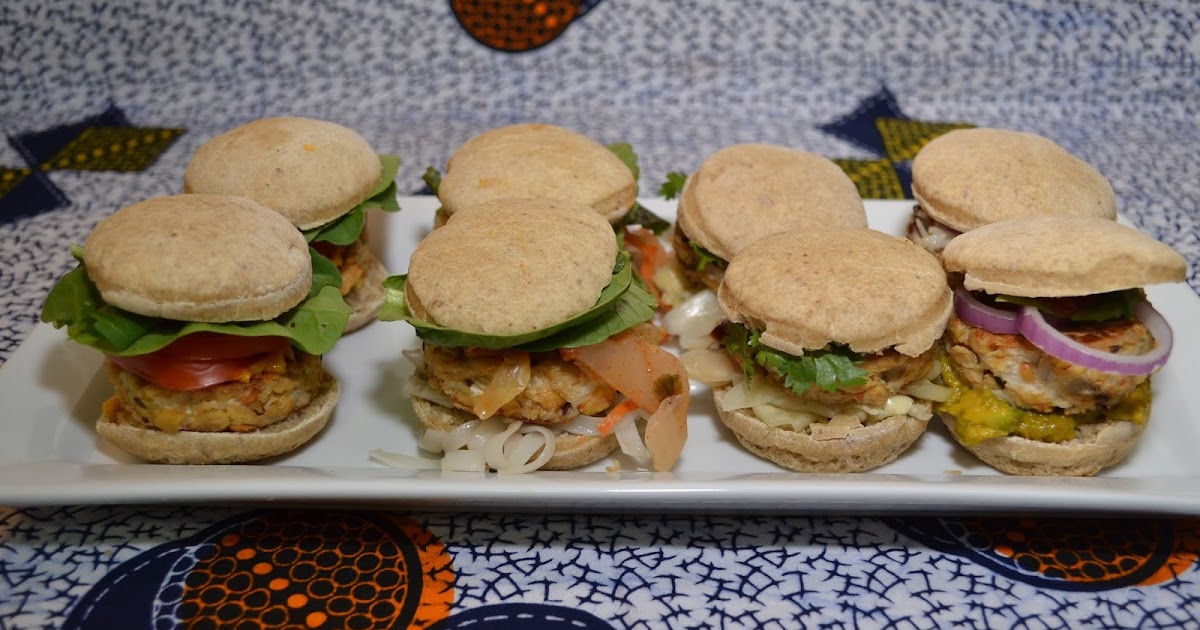 Vegan Magic Time Basmati/Flax Tempeh Sliders Four Ways