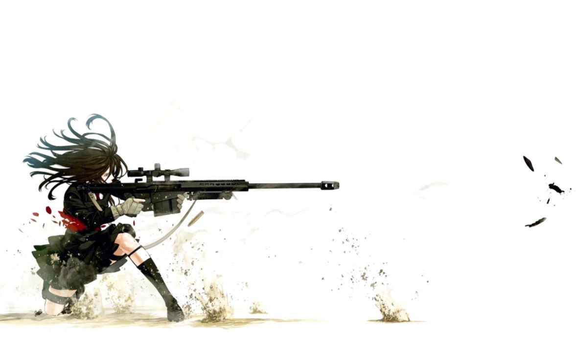 Anime Sniper Hd Wallpaper