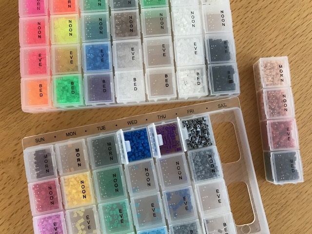 Jennifer's Little World blog - Parenting, craft and travel: How to store  and organise Hama bead craft supplies