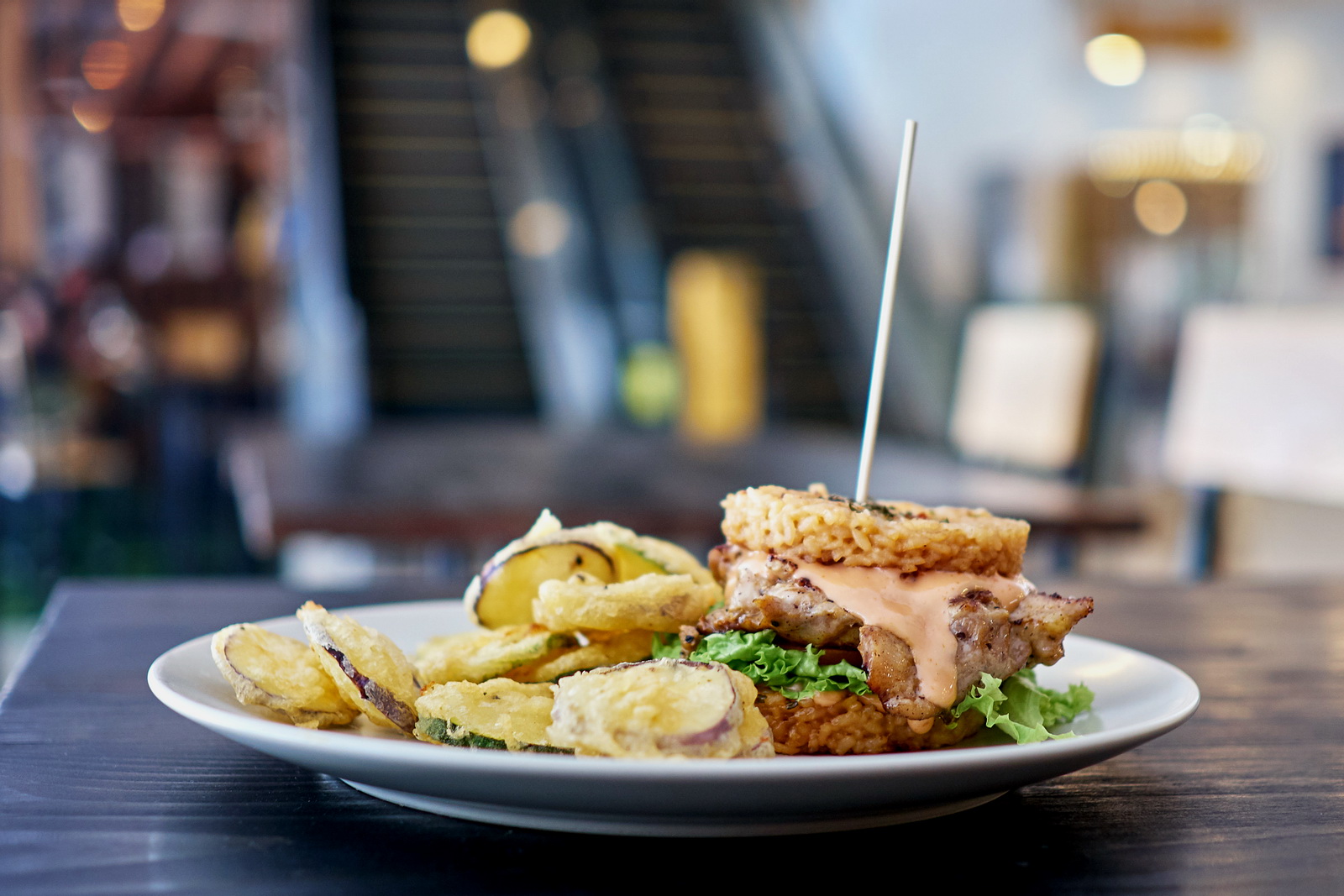 Robin Wong Sushi Teriyaki Chicken Burger At Third Wave Nexus Bangsar South