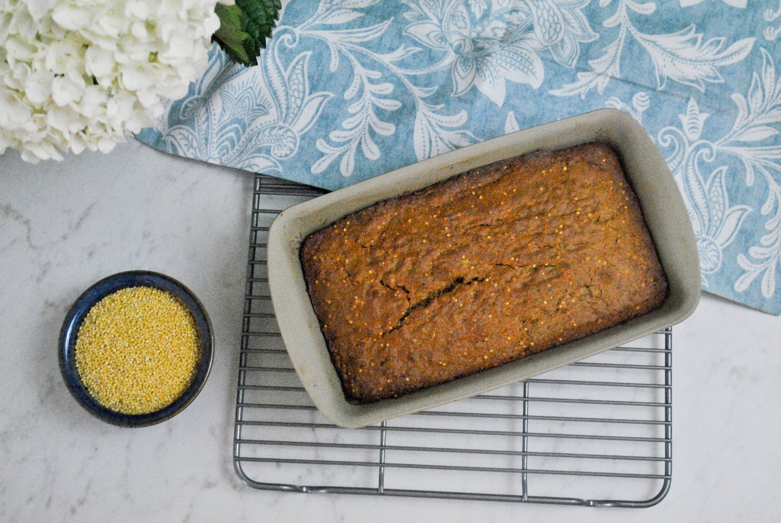 {recipe} Crackly Millet Banana Bread the cook chronicles