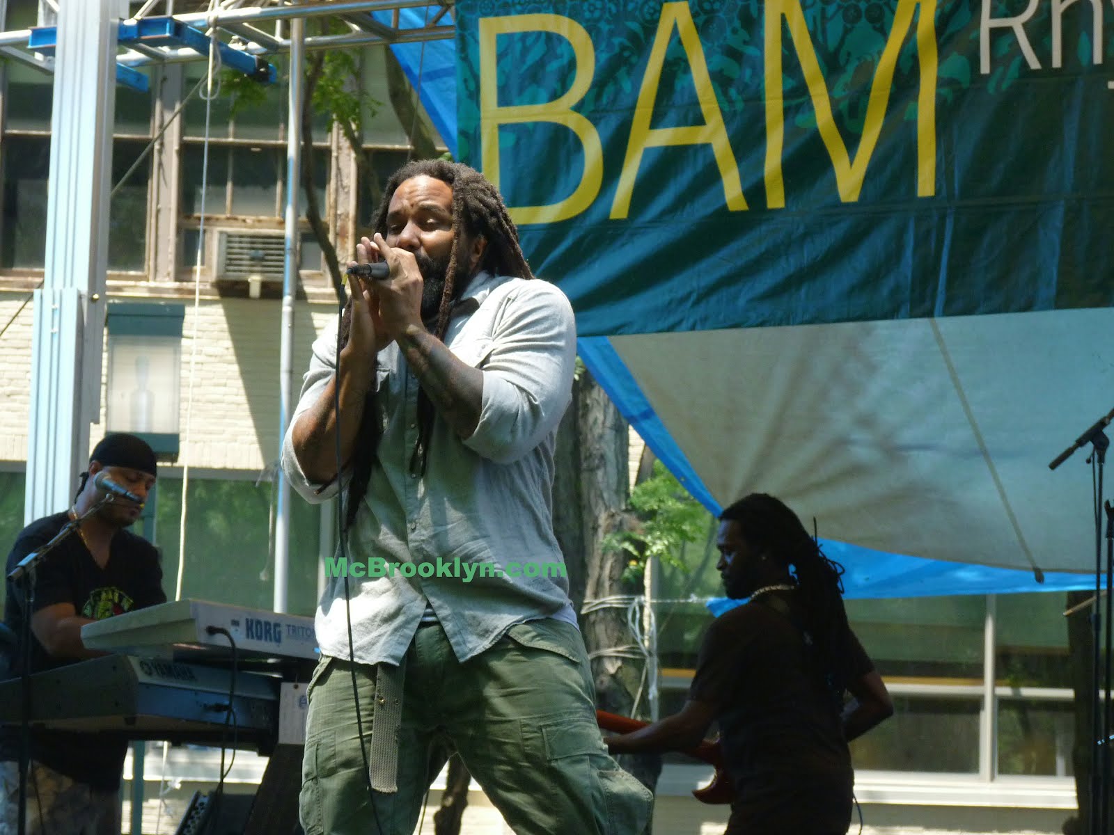 mcbrooklyn: Ky-Mani Marley Music Blows Away Downtown Brooklyn Crowd