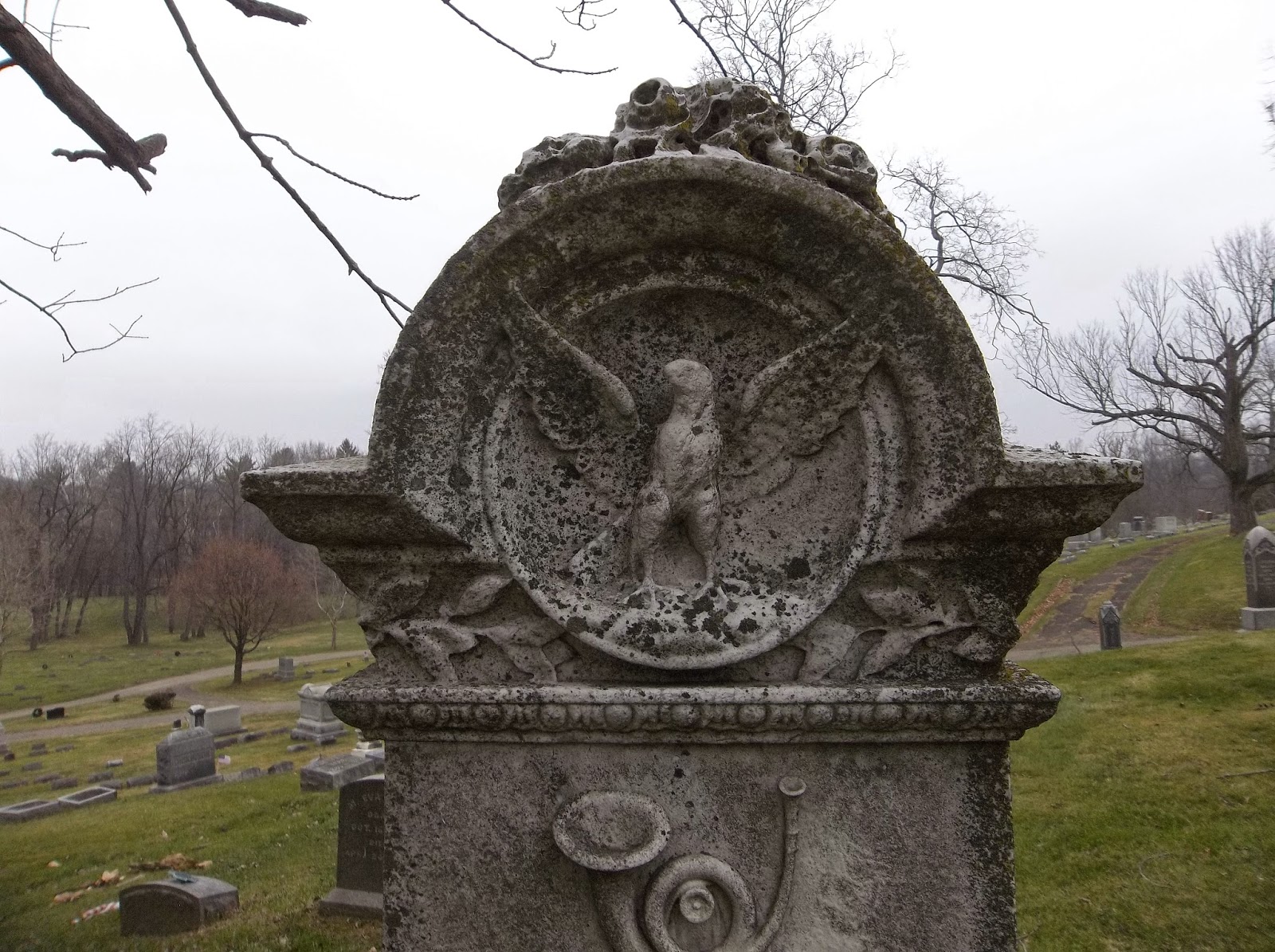 Travels of a Hobgoblin Taphophile Civil War Marker Cedar Hill Cemetery