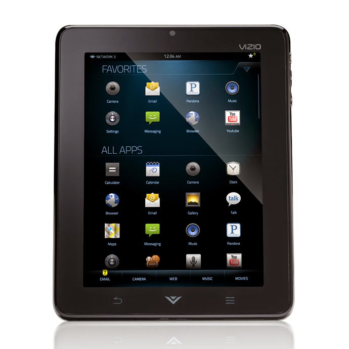 informations for new gadget in the world Vizio Launches Inch Android