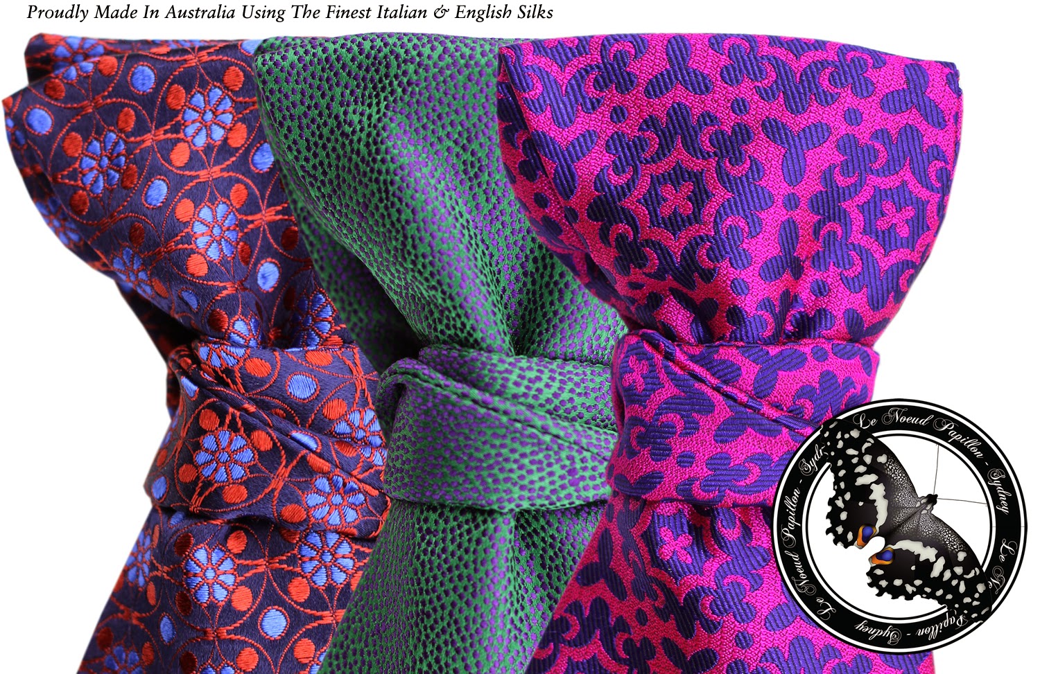 Le Noeud Papillon Of Sydney For Lovers Of Bow Ties Shop The Latest Silks