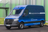 Mercedes-Benz eSprinter Panel Van (2019) Front Side Mercedes-Benz eSprinter Panel Van (2019) Front Side