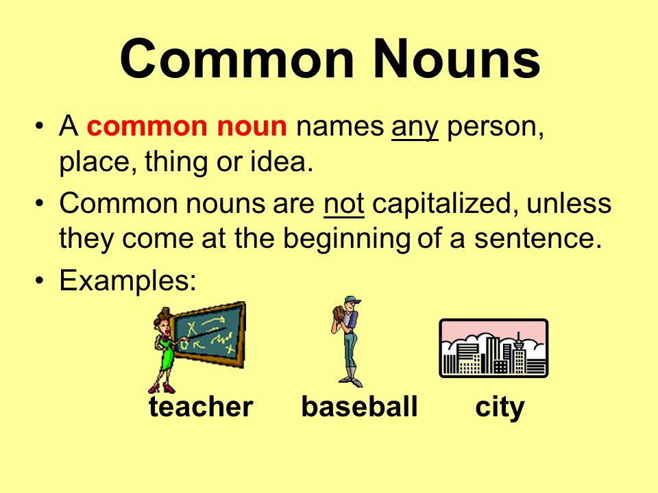 what is noun in english