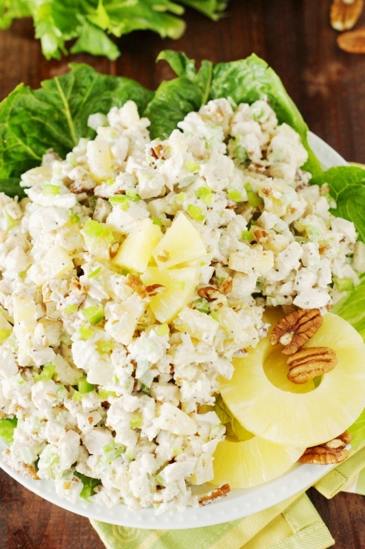 PineapplePecan Chicken Salad The Kitchen is My Playground